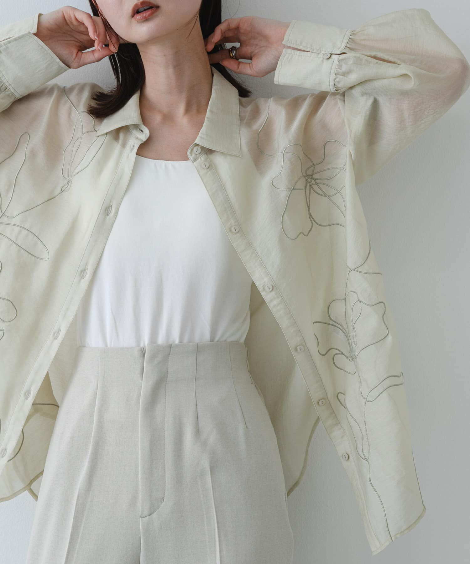 SENSE OF PLACE by URBAN RESEARCH「シシュウシアーシャツ」|シャツ・ブラウス|