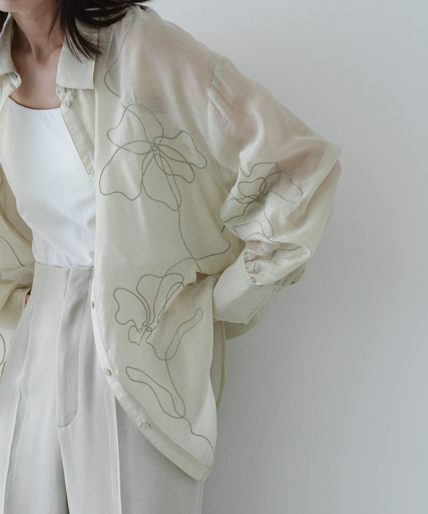 SENSE OF PLACE by URBAN RESEARCH「シシュウシアーシャツ」|シャツ・ブラウス|