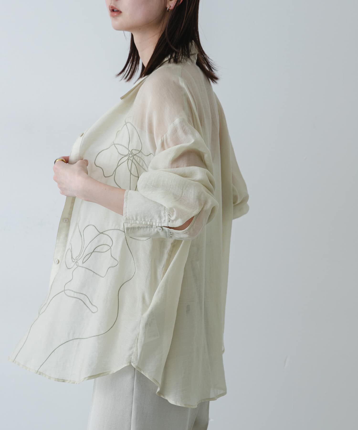 SENSE OF PLACE by URBAN RESEARCH「シシュウシアーシャツ」|シャツ・ブラウス|