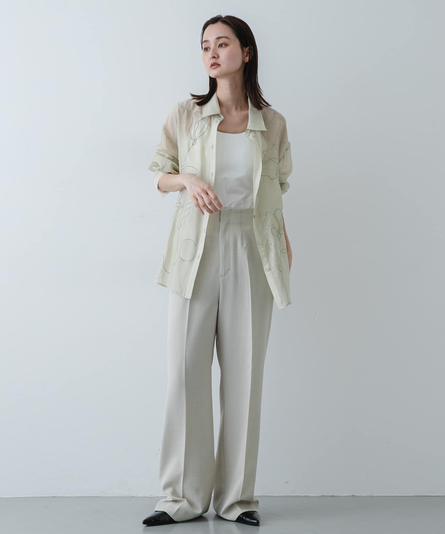 SENSE OF PLACE by URBAN RESEARCH「シシュウシアーシャツ」|シャツ・ブラウス|