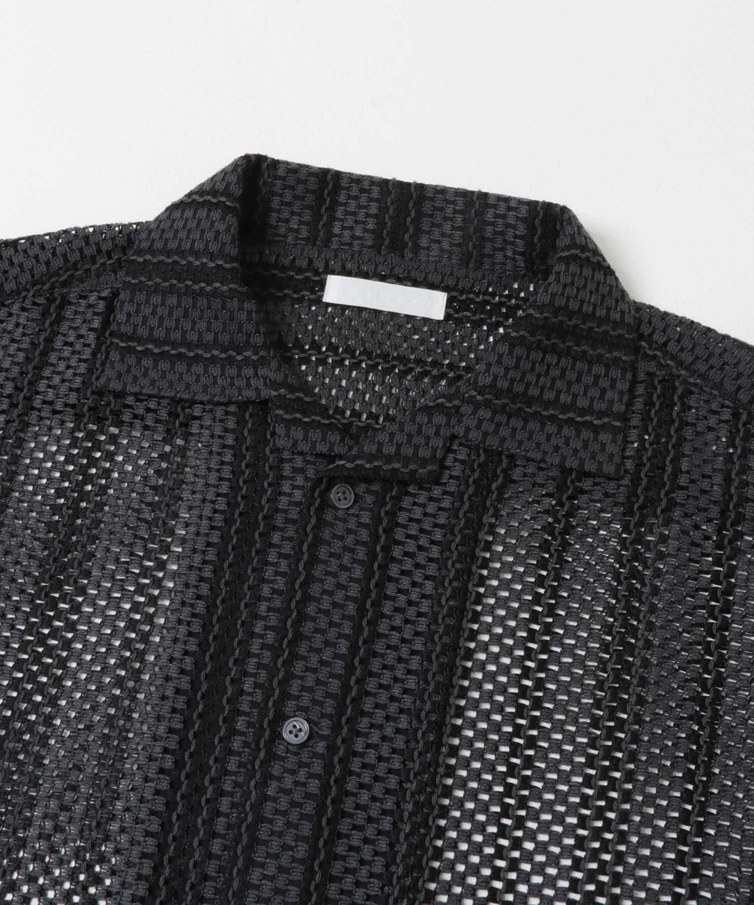 SENSE OF PLACE by URBAN RESEARCH「アソートレースオープンカラーショートスリーブシャツ」|シャツ・ブラウス|