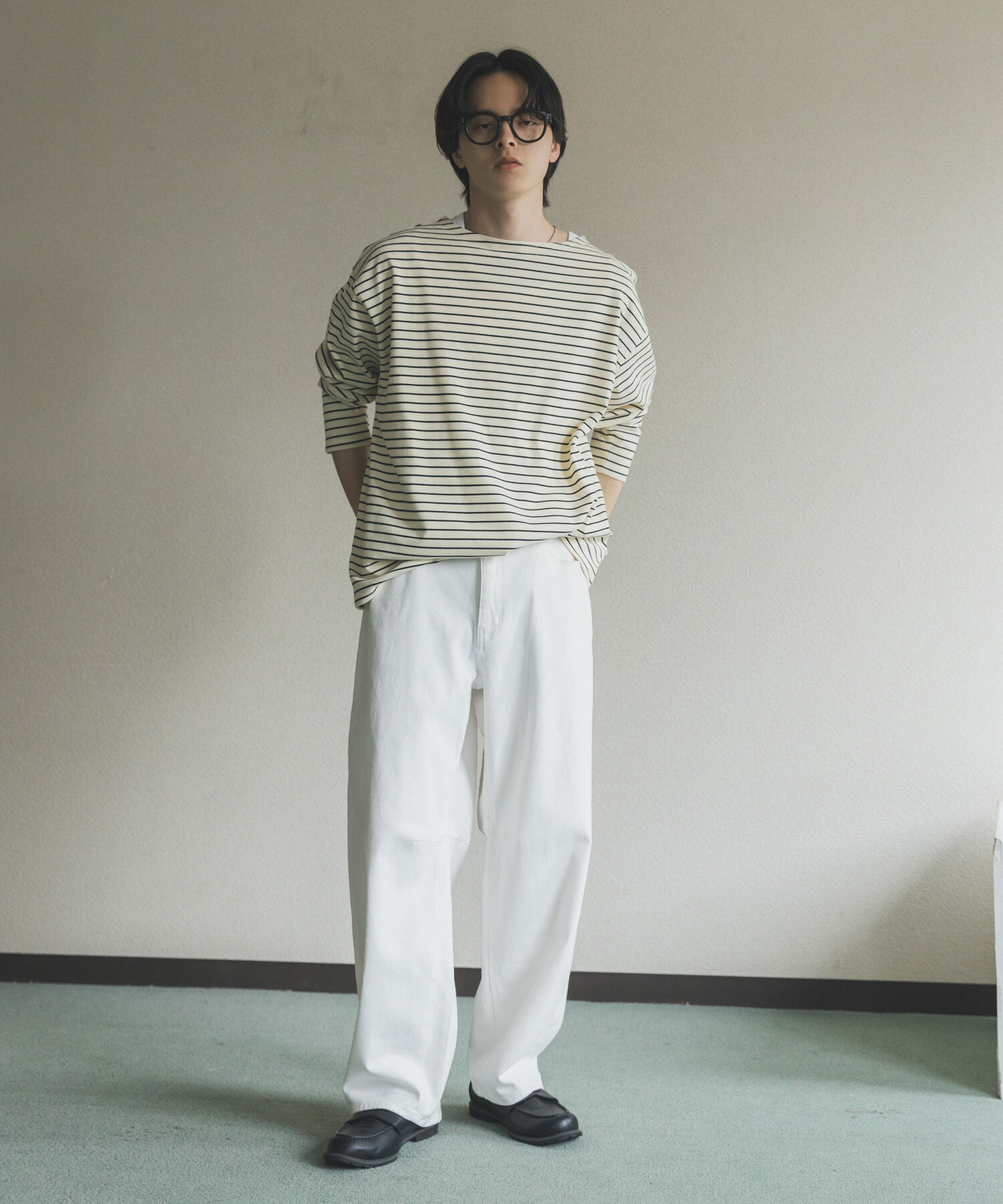 SENSE OF PLACE by URBAN RESEARCH「アソートバレルレッグデニムパンツ」|デニム|