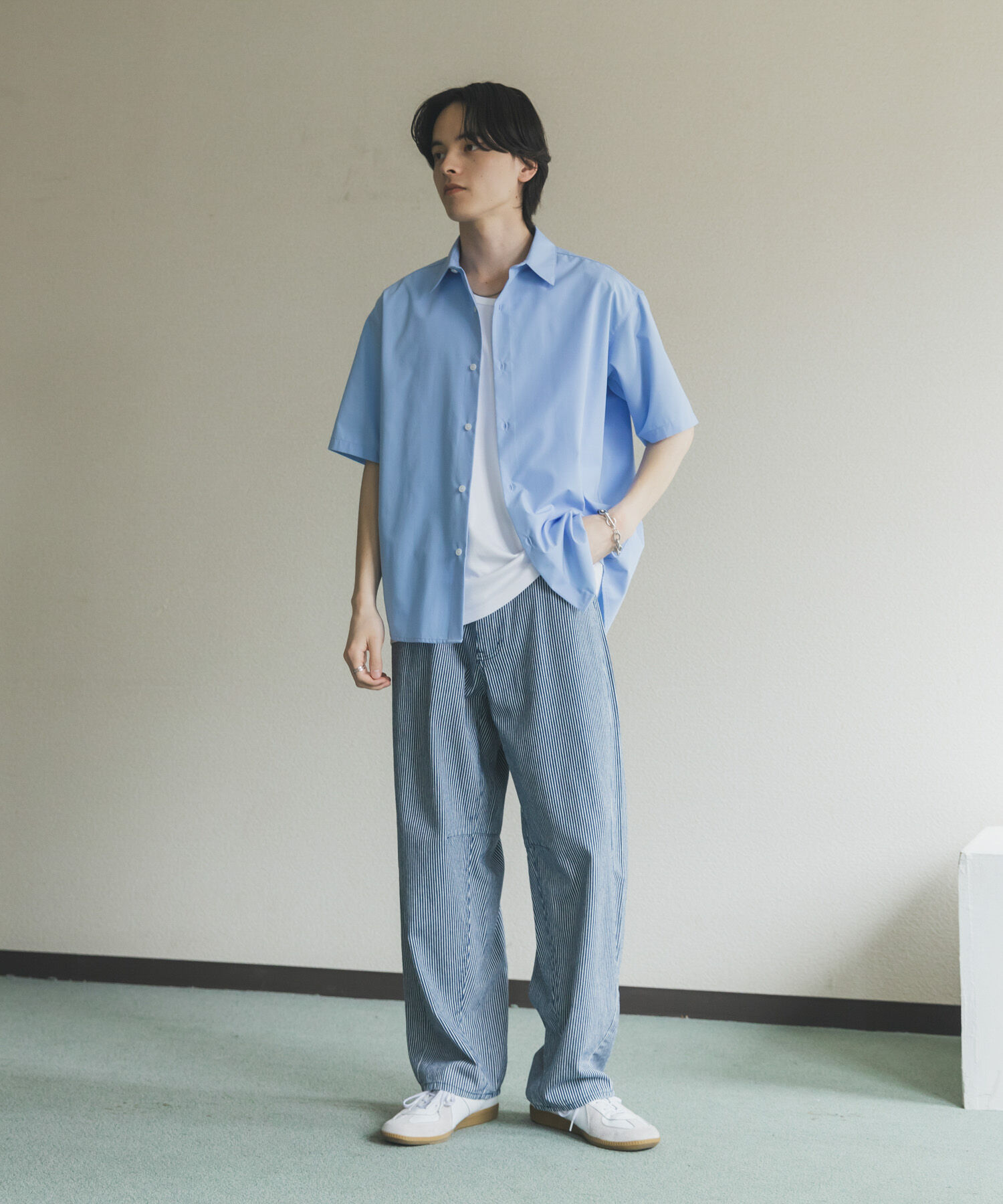 SENSE OF PLACE by URBAN RESEARCH「アソートバレルレッグデニムパンツ」|デニム|