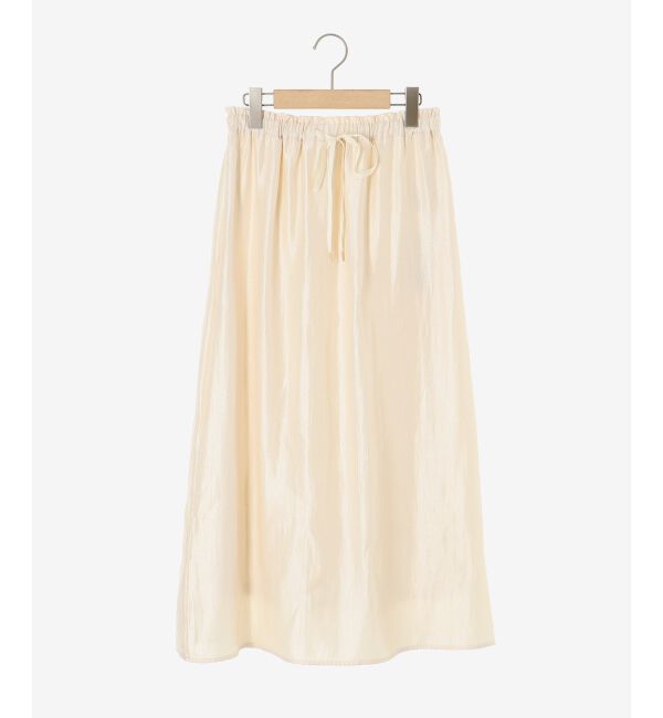 le.coeur blanc「ソフトグリッターナロースカート」|スカート|