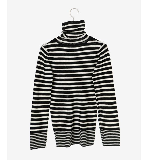 le.coeur blanc「リブタートルニット」|ニット・セーター|