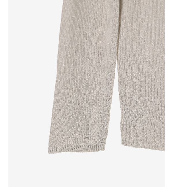 le.coeur blanc「リブタートルニット」|ニット・セーター|