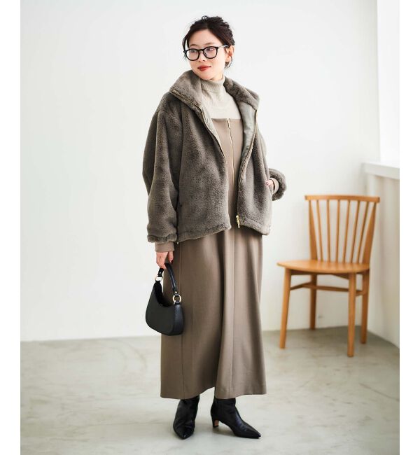 le.coeur blanc「リブタートルニット」|ニット・セーター|