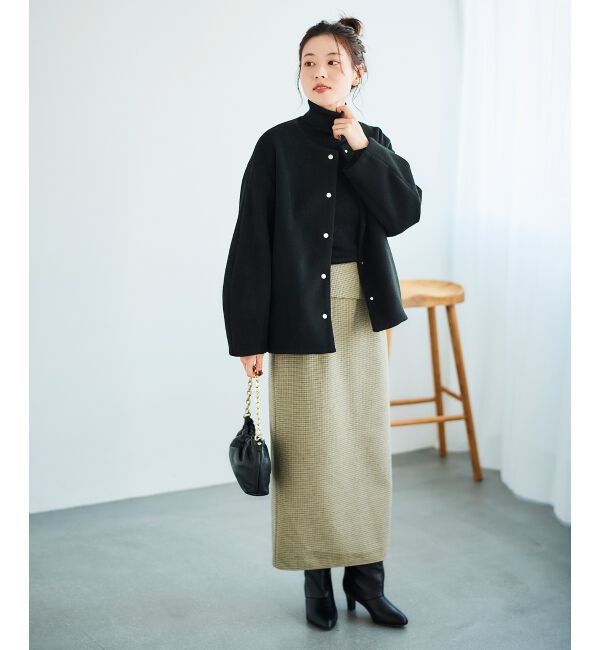 le.coeur blanc「リブタートルニット」|ニット・セーター|