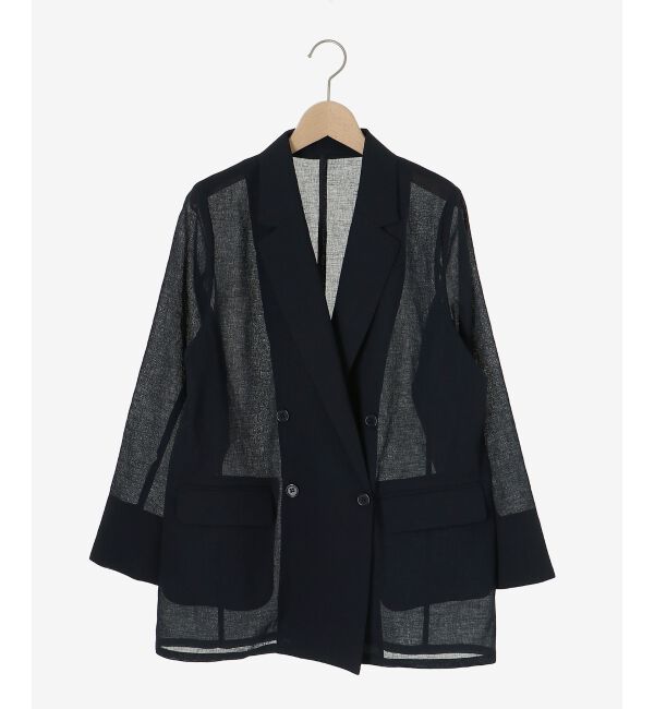  「リネンライクテーラードジャケット」|その他|