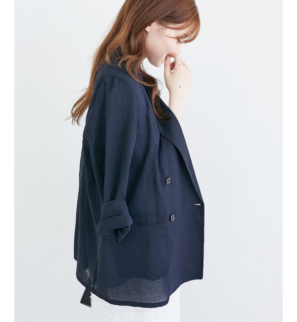  「リネンライクテーラードジャケット」|その他|