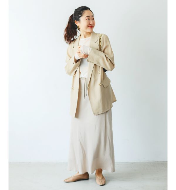  「リネンライクテーラードジャケット」|その他|