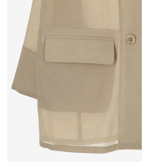  「リネンライクテーラードジャケット」|その他|