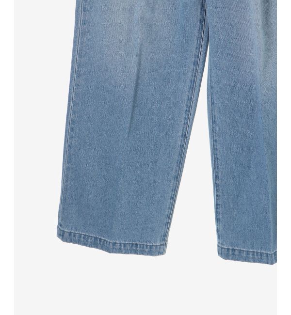 le.coeur blanc「タックワイドデニム」|デニム|