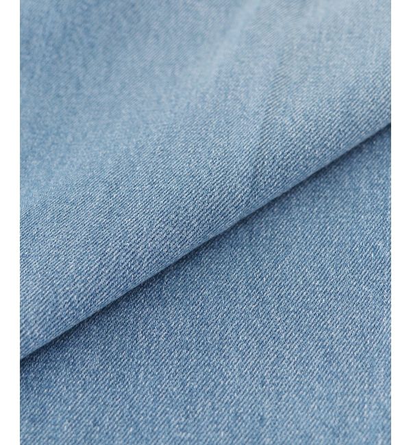 le.coeur blanc「タックワイドデニム」|デニム|