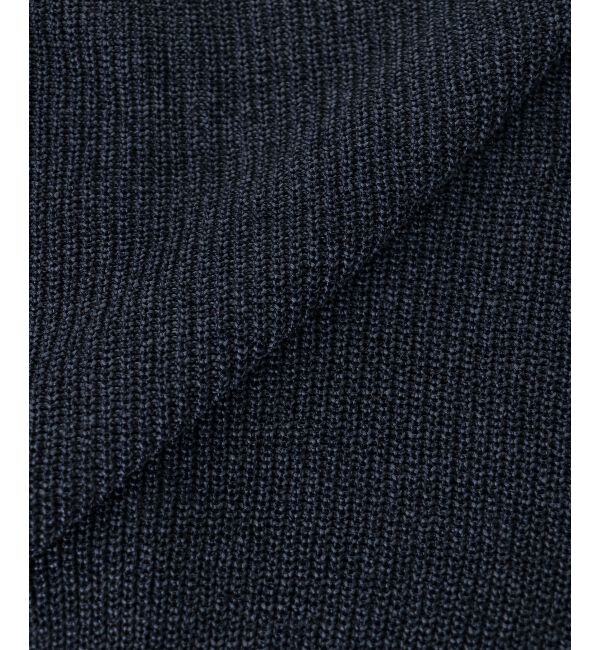  「ペーパーヤーン畦編み2WAYニット」|ニット・セーター|