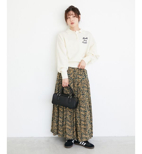  「《手洗い可能》Fanaka別注フラワープリントスカート」|スカート|