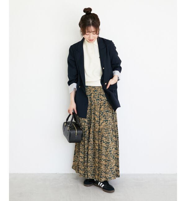  「《手洗い可能》Fanaka別注フラワープリントスカート」|スカート|