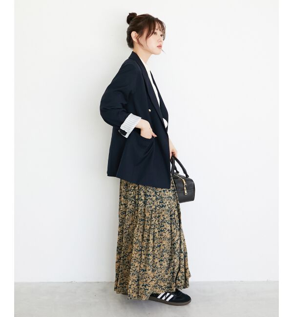  「《手洗い可能》Fanaka別注フラワープリントスカート」|スカート|