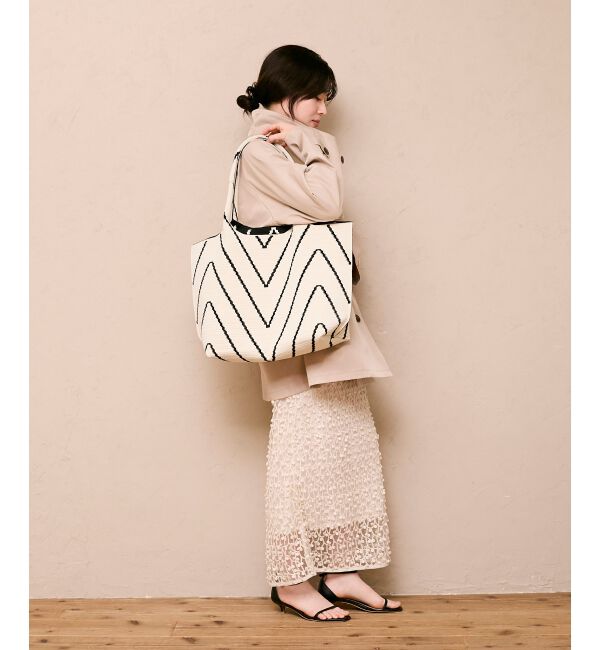  「《WEB限定アイテム》バイヤス柄トートバッグ」|トートバッグ|