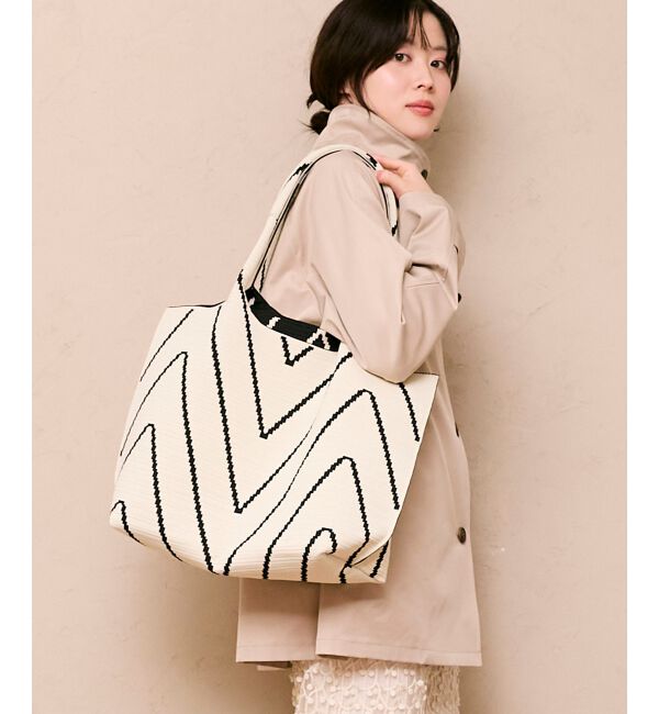  「《WEB限定アイテム》バイヤス柄トートバッグ」|トートバッグ|