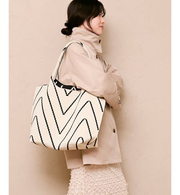  「《WEB限定アイテム》バイヤス柄トートバッグ」|トートバッグ|