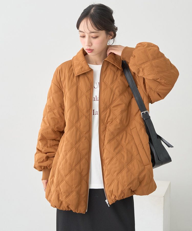 earth music&ecology「【WEB限定】ダブルステッチキルティングコート」|その他|