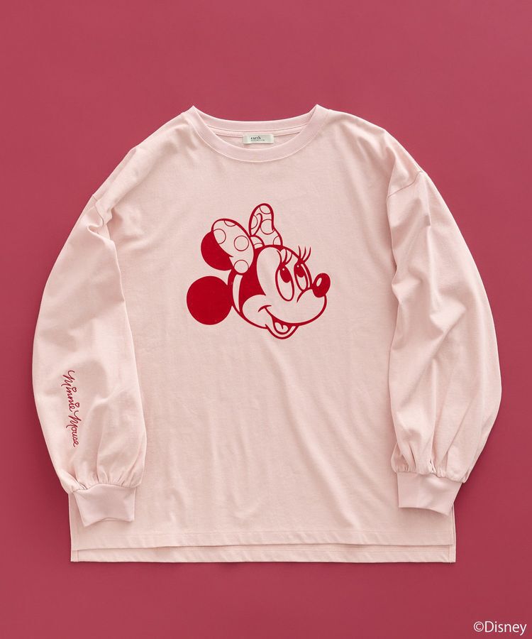 earth music&ecology「Disney/アソートプリントロンTEE」|Tシャツ・カットソー|Pink
