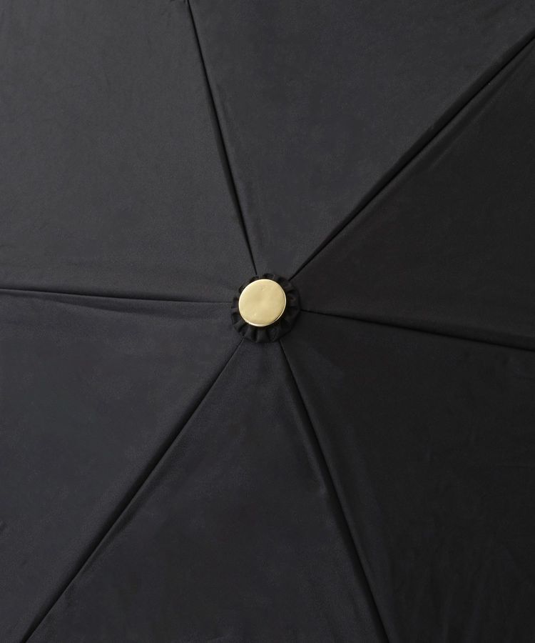 Maison de FLEUR「遮光&UV CUT フリル折りたたみ傘」|傘|