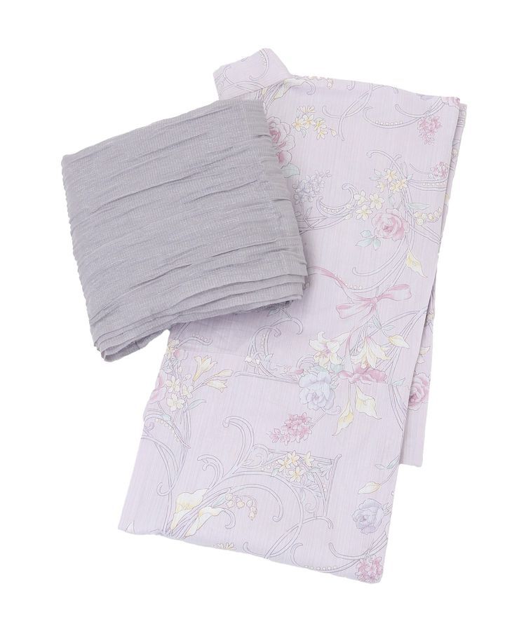 Maison de FLEUR「【兵児帯セット】フローラル浴衣」|その他|