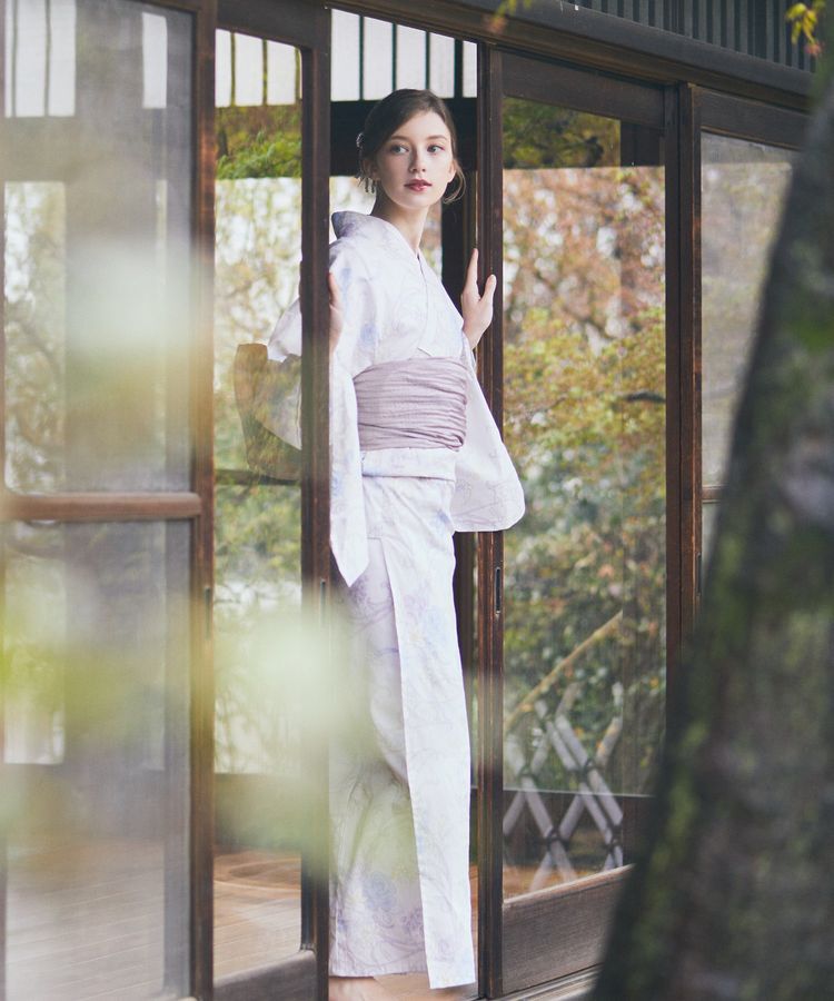 Maison de FLEUR「【兵児帯セット】フローラル浴衣」|その他|