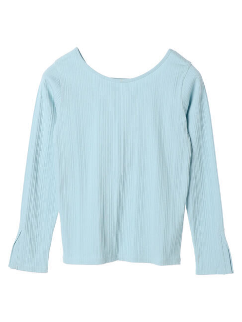 Green Parks「前後2WAYカットリブプルオーバー」|Tシャツ・カットソー|