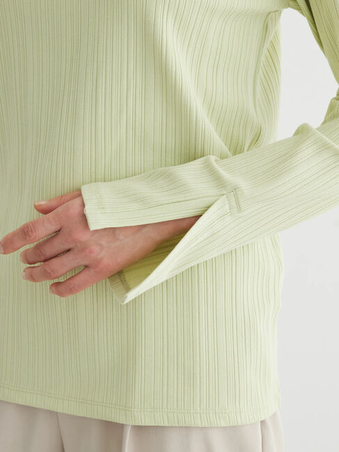 Green Parks「前後2WAYカットリブプルオーバー」|Tシャツ・カットソー|