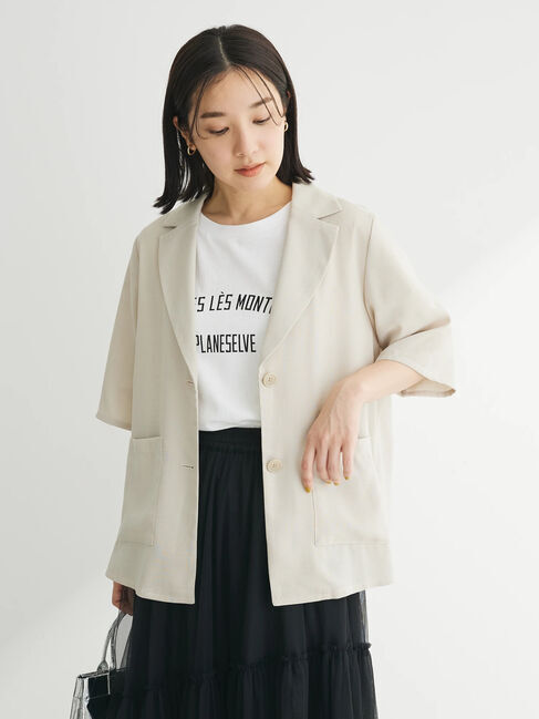 Green Parks「接触冷感　5分袖ジャケット」|その他|