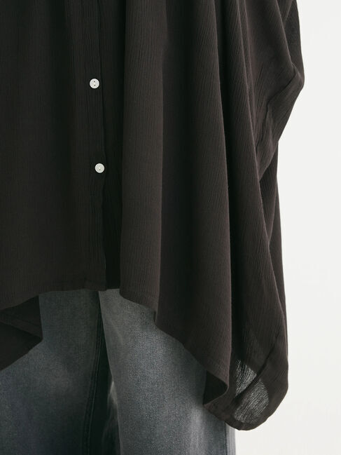 Green Parks「I　レーヨンクレープチュニック」|チュニック|