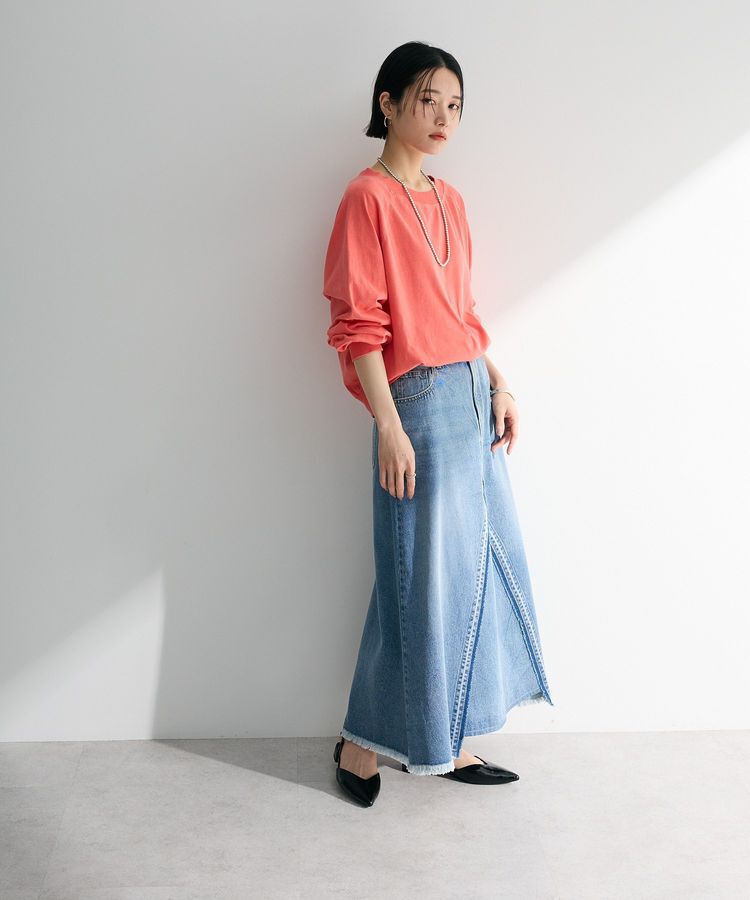 Green Parks「・SUGAR SPOON リメイク風デニムスカート」|スカート|