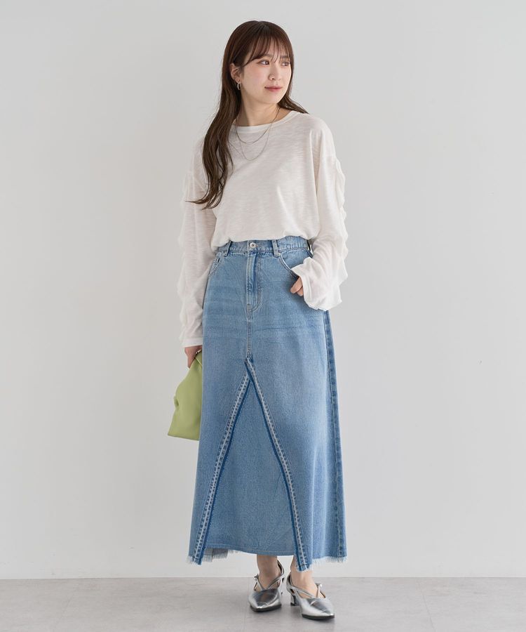 Green Parks「・SUGAR SPOON リメイク風デニムスカート」|スカート|