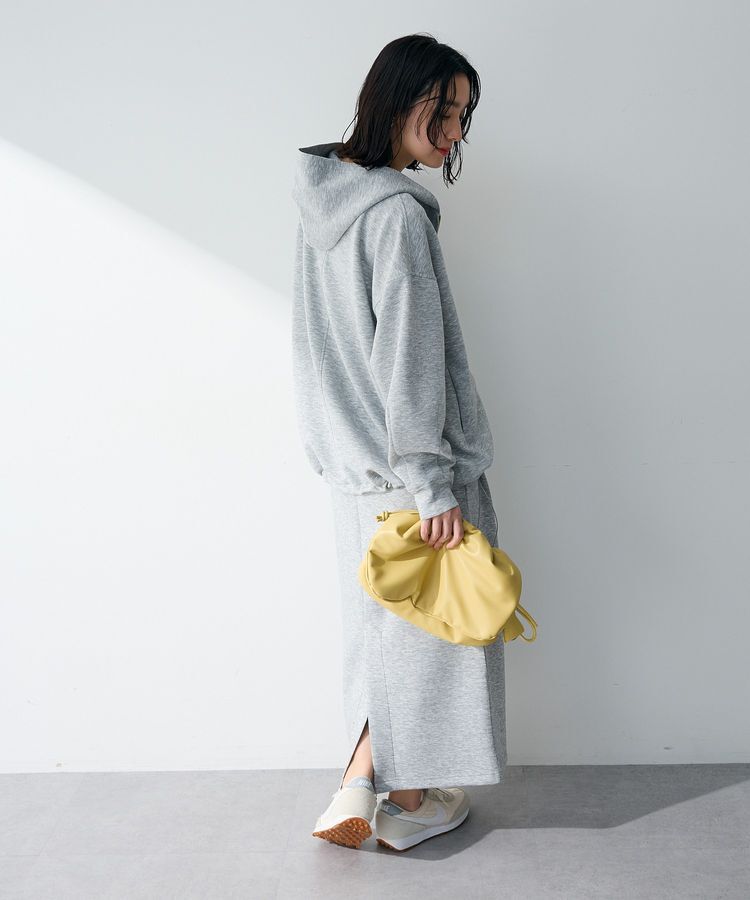 Green Parks「【OTONAパーカー】ダブルZIP裾ドロストパーカー」|スウェット・ジャージ|