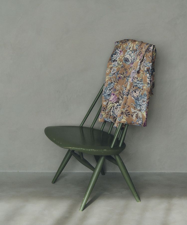 YECCA VECCA「ゴブラン柄フレアスカート」|フレア|