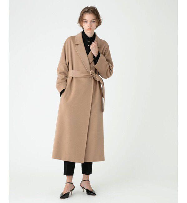 allureville「カシミヤビーバーコート」|ダッフルコート|