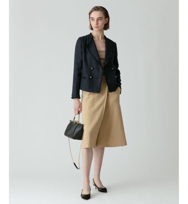 allureville「【セットアップ対応商品】ストレッチピケグルカキュロット」|その他|