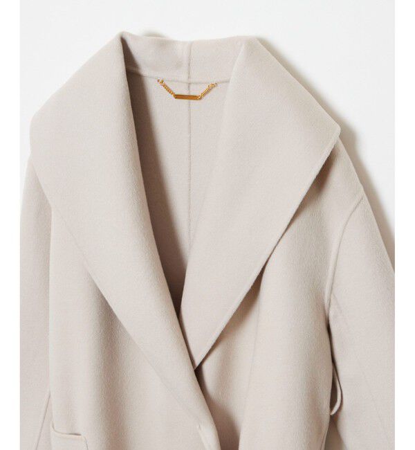 allureville「カシミヤ混リバービックショールコート」|その他|