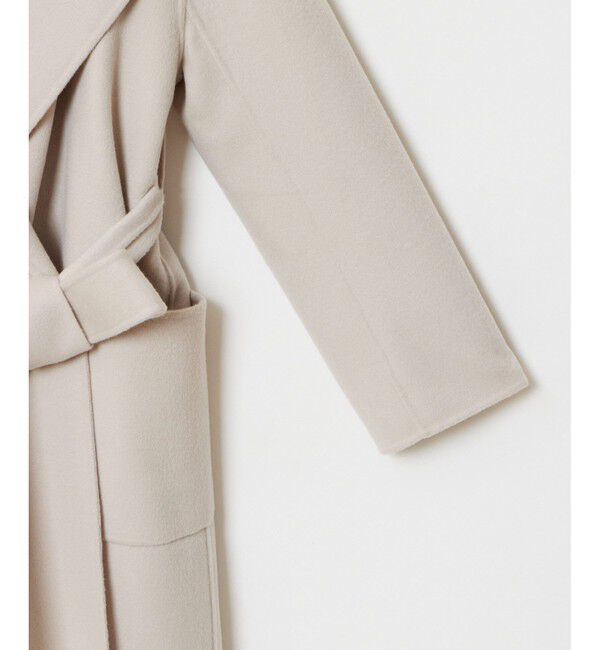 allureville「カシミヤ混リバービックショールコート」|その他|