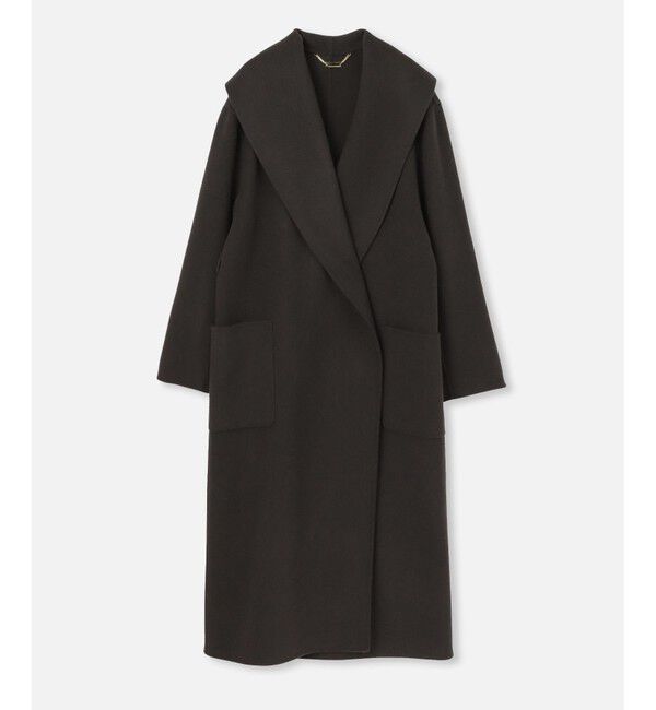 allureville「カシミヤ混リバービックショールコート」|その他|