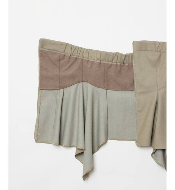 allureville「ウールデニムイレヘムビスチェ」|ベスト・ジレ|