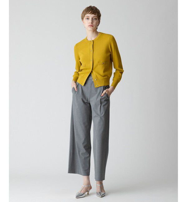 allureville「ストレッチヨークレスパンツ」|チノ|