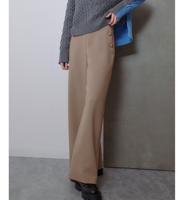 allureville「ダブルクロスマリンパンツ」|チノ|