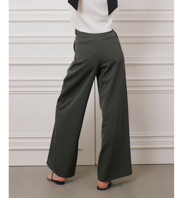 LOULOU WILLOUGHBY「【LOULOU WILLOUGHBY】タックステッチワイドパンツ」|その他|