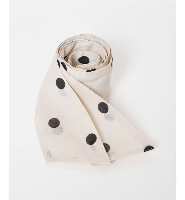 LOULOU WILLOUGHBY「【LOULOU WILLOUGHBY】オーガンドットウエストリボンワンピース」|ワンピース|