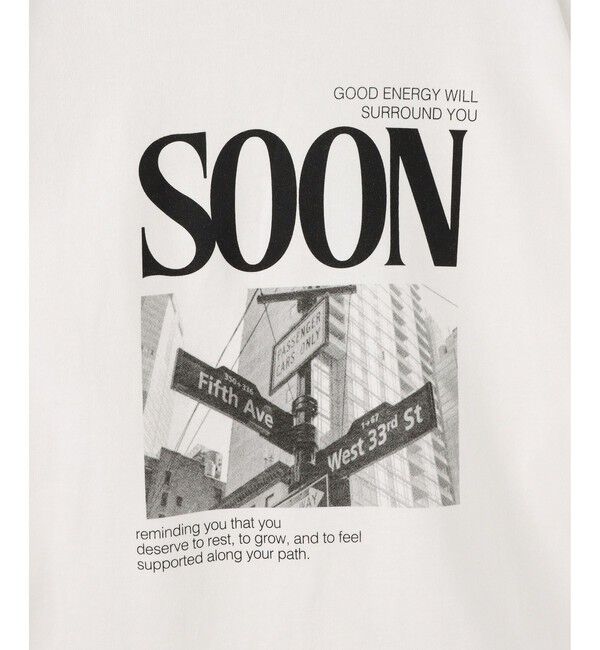 allureville「サイネージロゴロングTシャツ」|Tシャツ・カットソー|