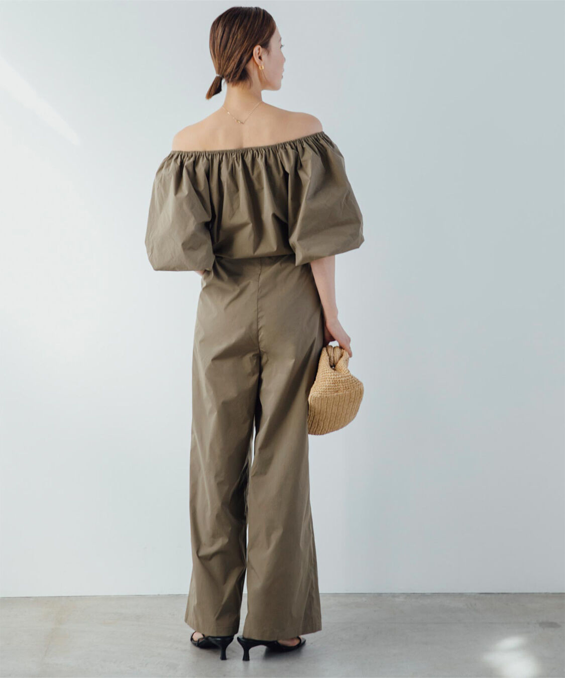 ur's「【黒川翼さんコラボアイテム】バルーンスリーブオールインワン/ラッシュガード」|コンビネゾン|